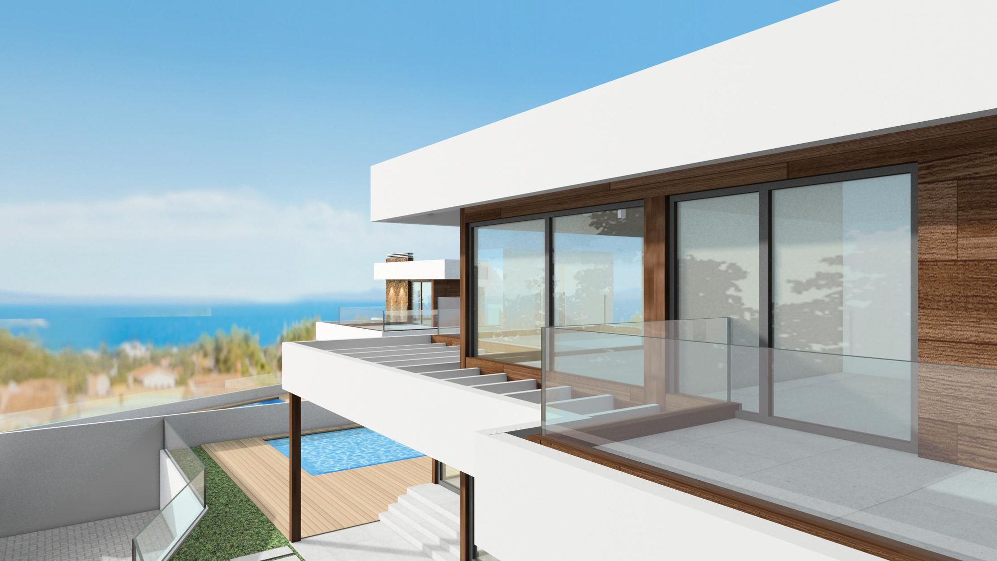 Villa proyectada por Aurora en Playa de San Juan