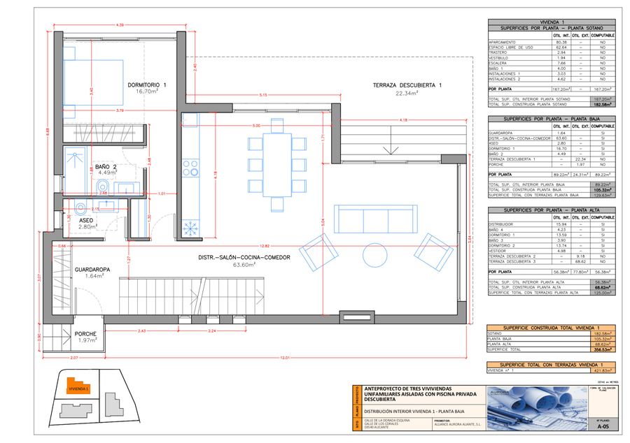 Villas en Playa San Juan — plano — imagen 4